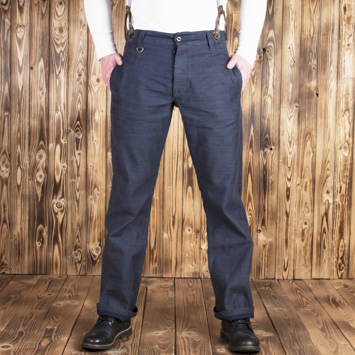 1942 Hunting Pant steel blue denim - Odds&Ends